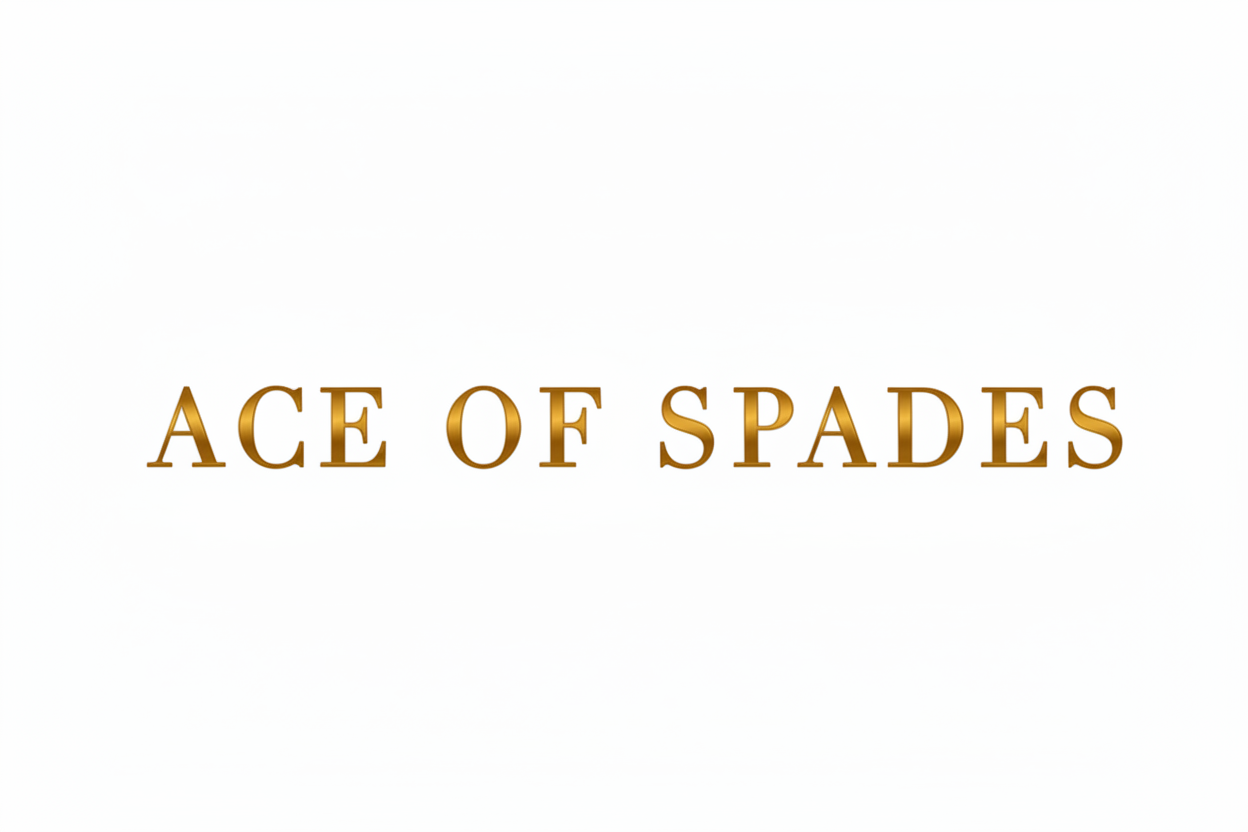 Ace of Spades text